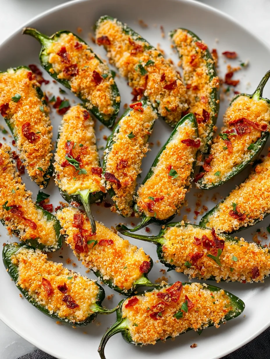 Crispy Baked Jalapeño Poppers (The Ultimate Oven-Baked Snack)