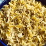 Classic Crockpot Chicken and Noodles