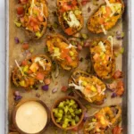 Cheeseburger Potato Skins