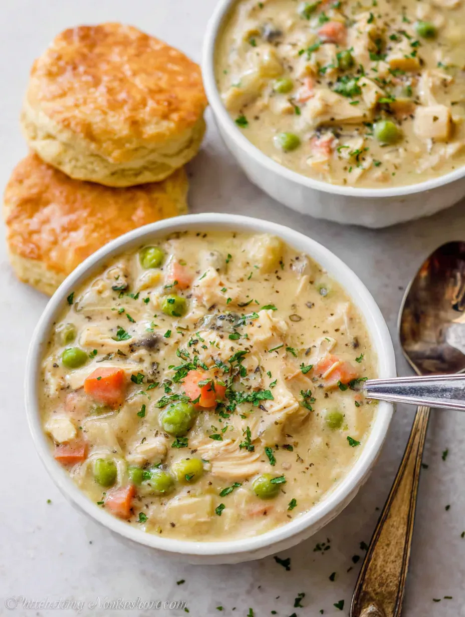 Chicken Pot Pie Soup