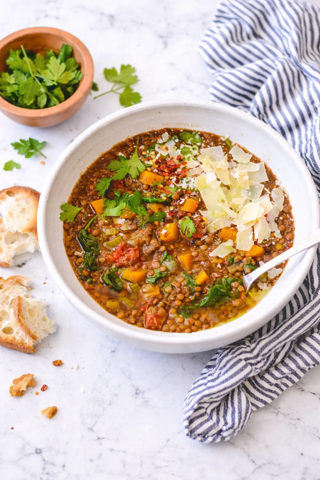 Vegetarian Crockpot Lentil Stew