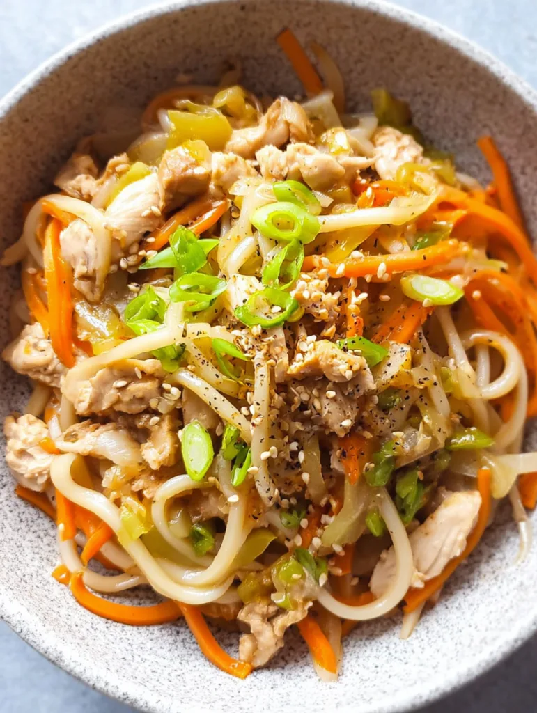 Easy Chicken Lo Mein