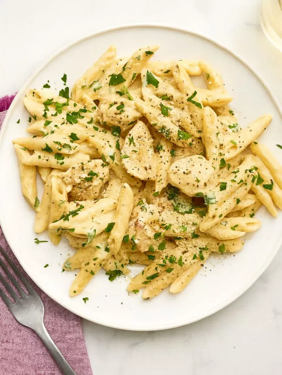 Lazy One-Pot Pasta Alfredo