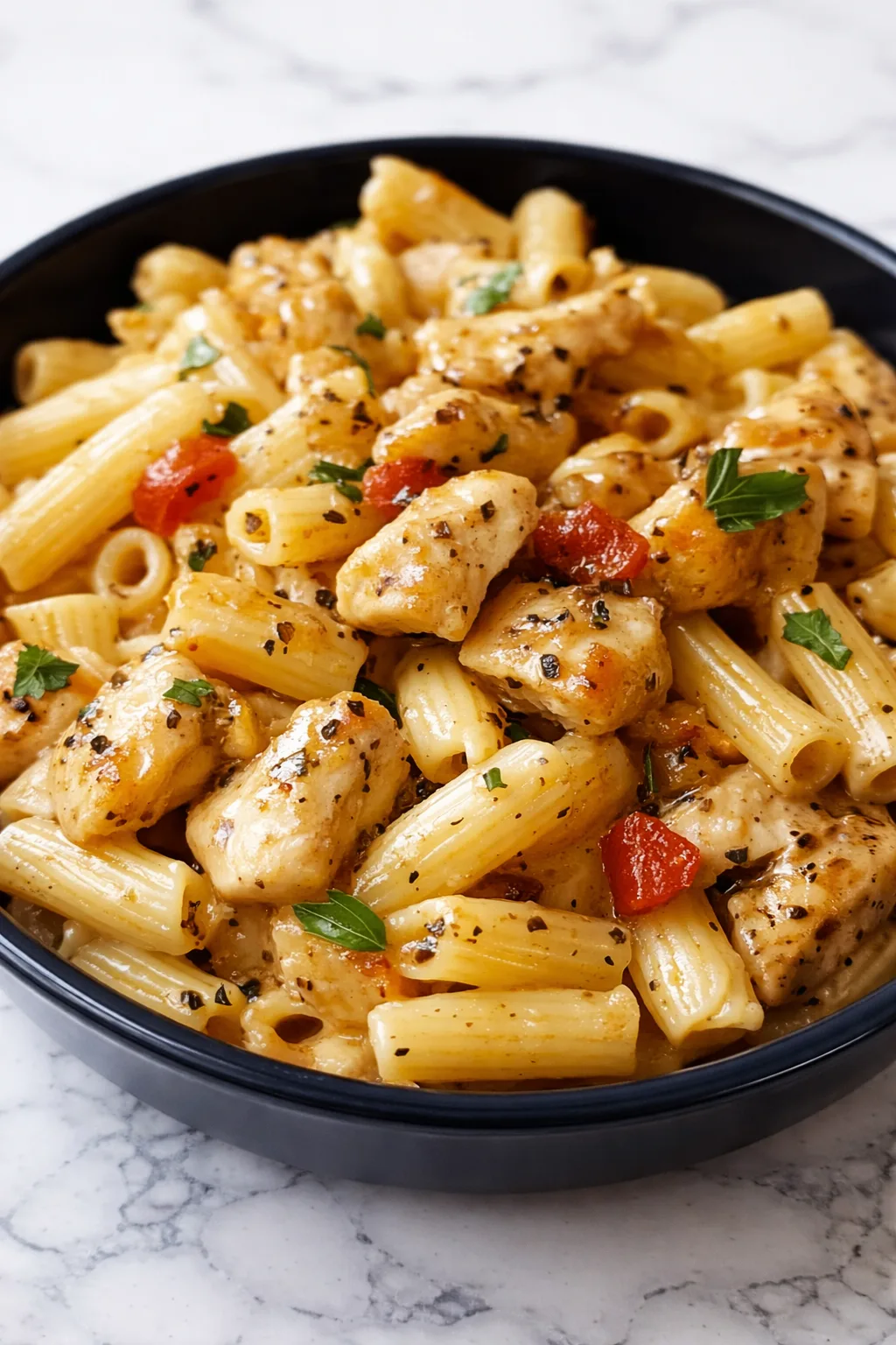 Honey Pepper Chicken Pasta Recipe