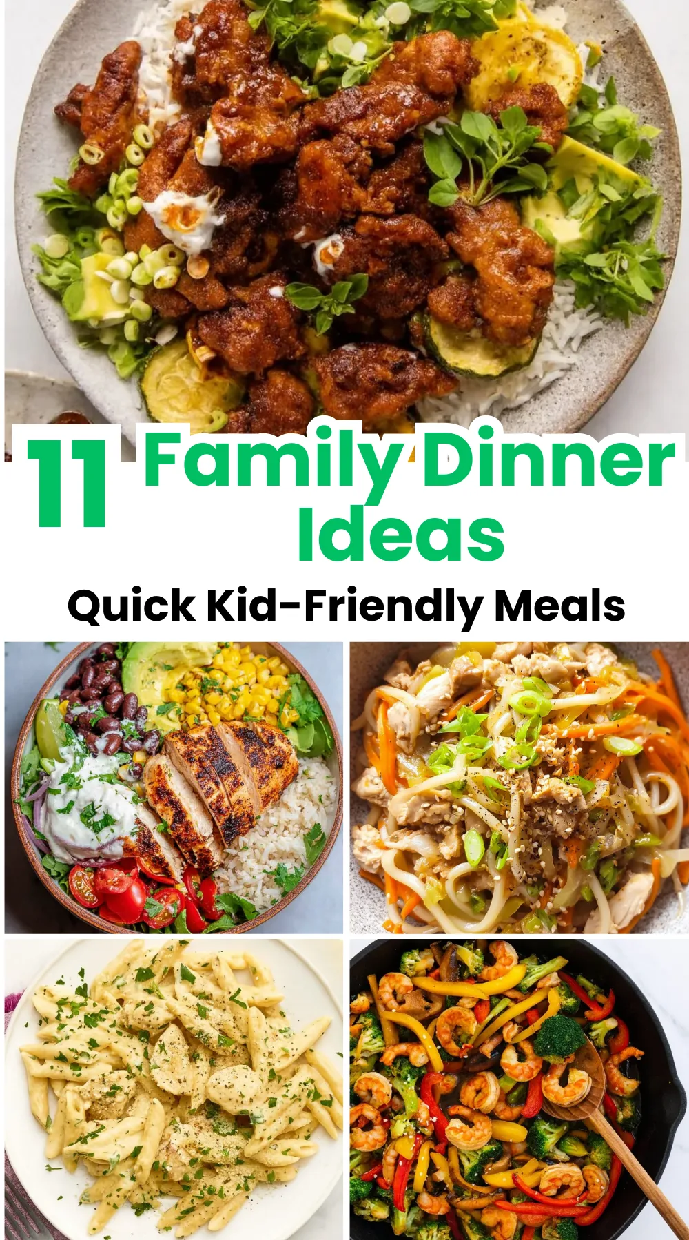 11 Delicious Dinner Ideas for Every Family Night
