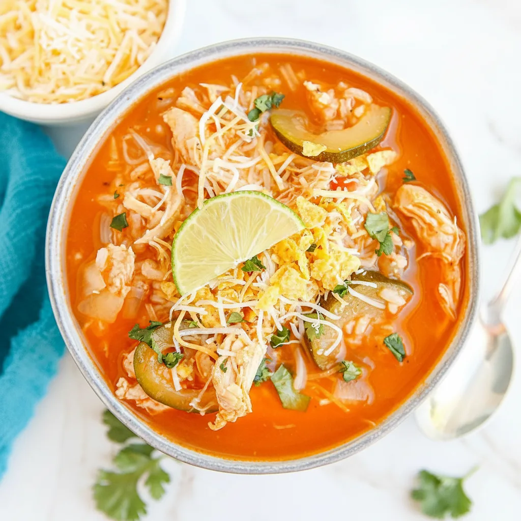 Chicken Tortilla Soup (On the Border copycat)