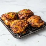 Air Fryer Chicken Thighs - Crispy & Juicy