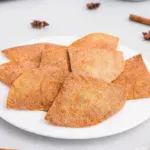 Air Fryer Cinnamon Sugar Tortilla Chips