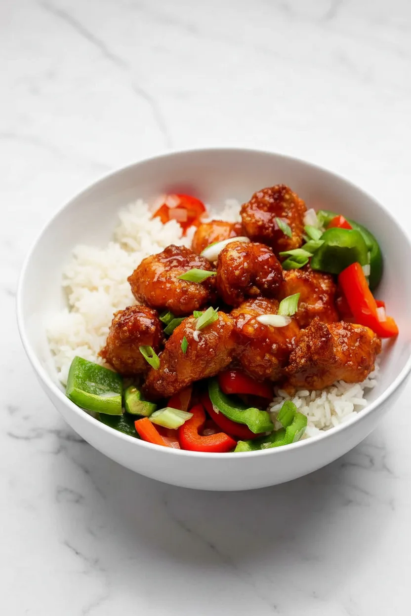Air Fryer Sweet and Sour Chicken