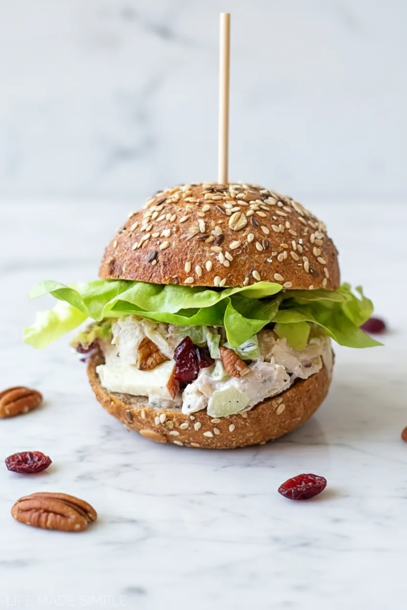 Cranberry Pecan Chicken Salad