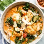 Creamy Italian Ground Chicken Soup