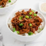 Easy Honey Garlic Slow Cooker Chicken Thighs