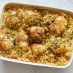 Easy Oven Baked Chicken and Rice
