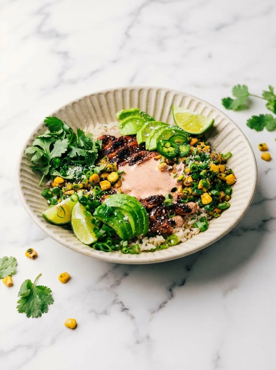 Tasty Street Corn Chicken Bowl