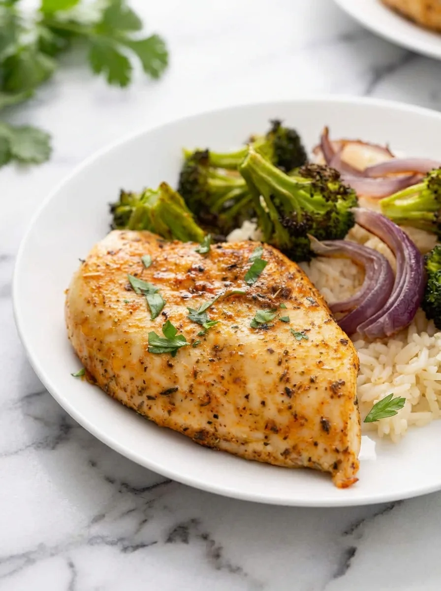 Tender and Juicy Baked Chicken Breast