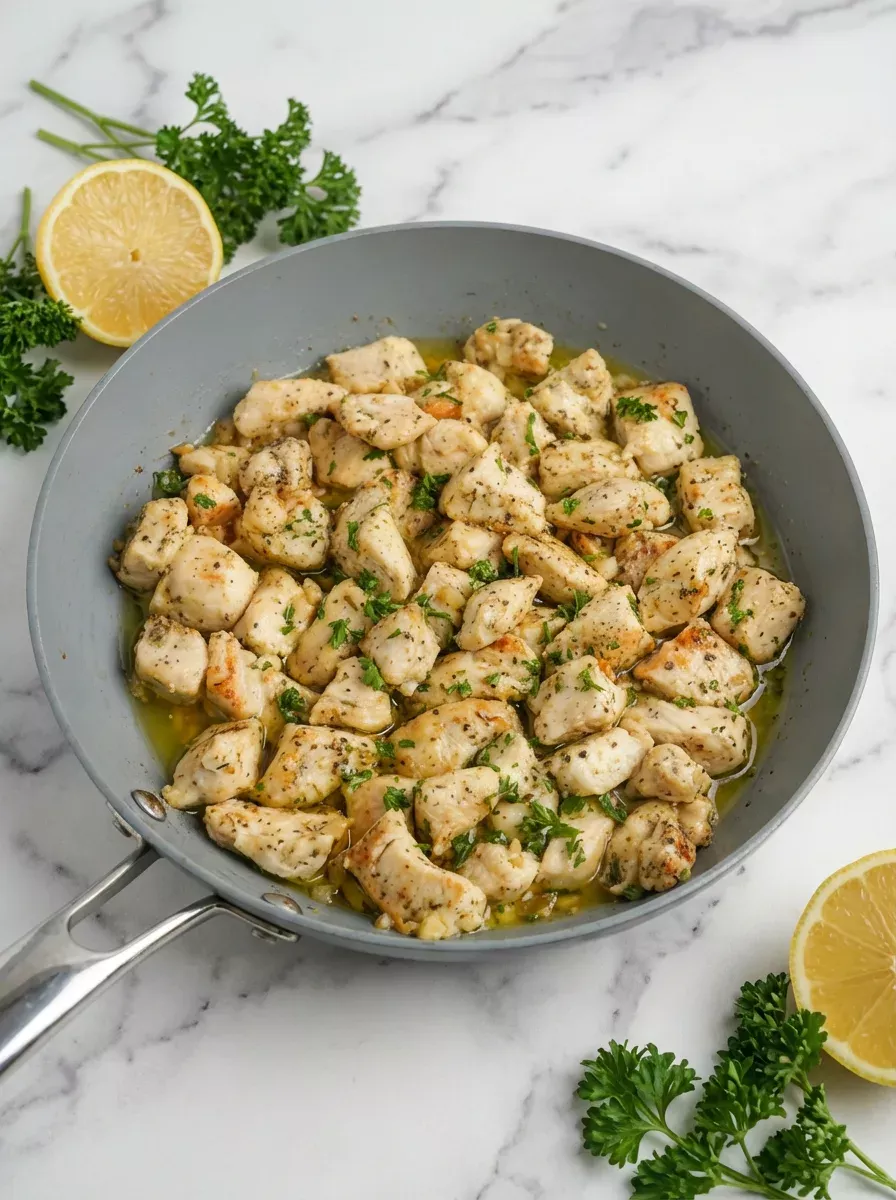 Easy Garlic Chicken Bites