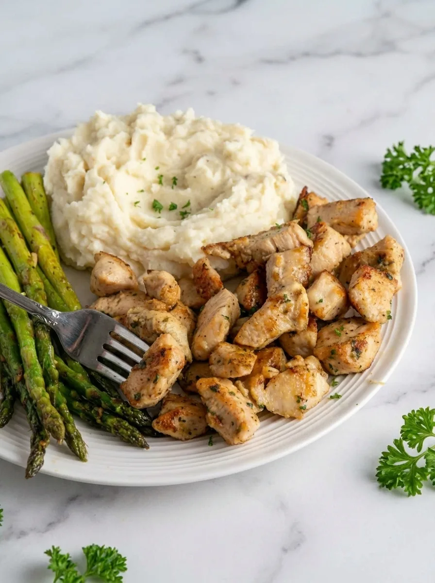 Garlic Butter Chicken Bites