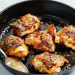 Garlic Butter Baked Chicken Thighs Recipe