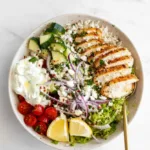 Greek Chicken Bowls