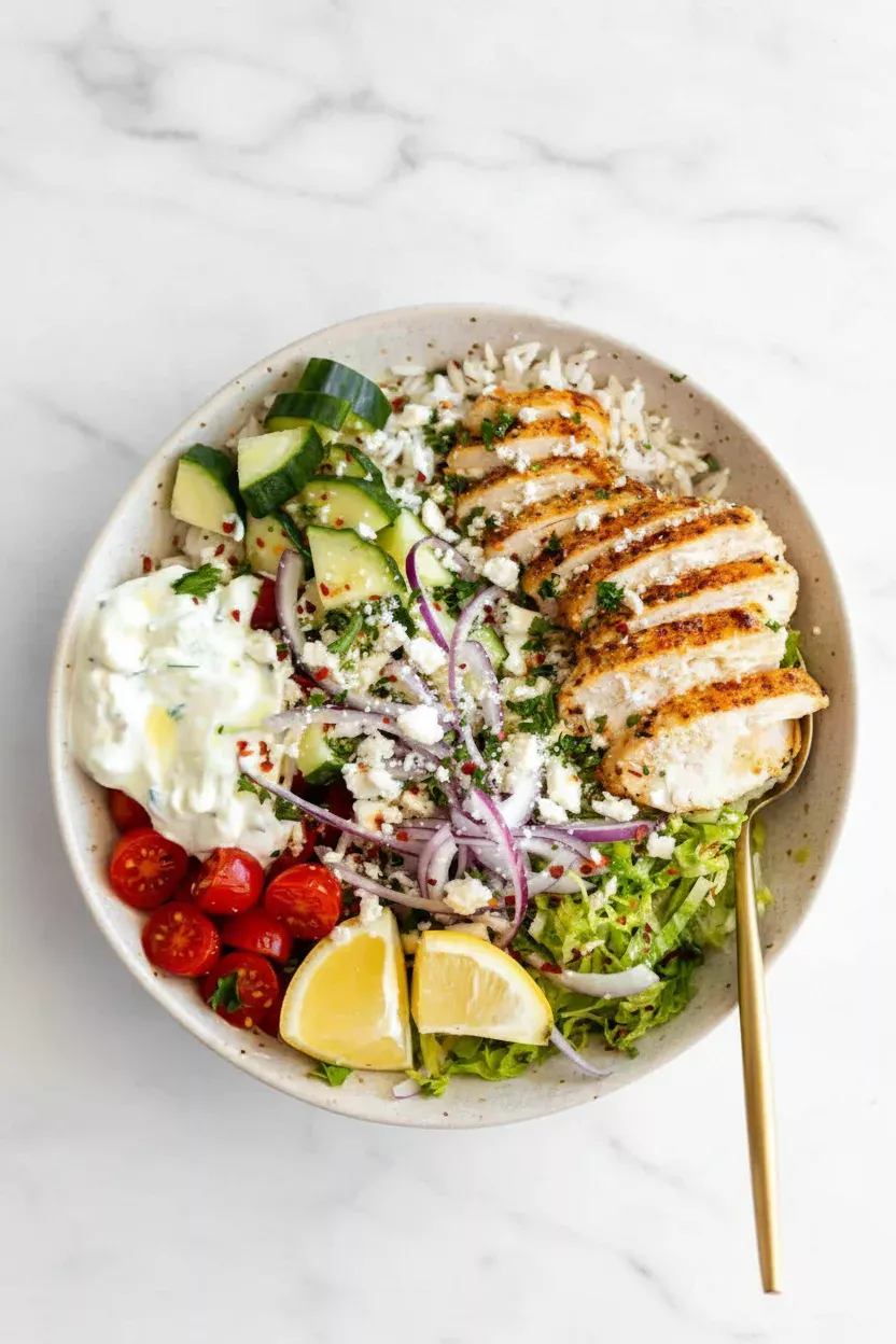 Greek Chicken Bowls