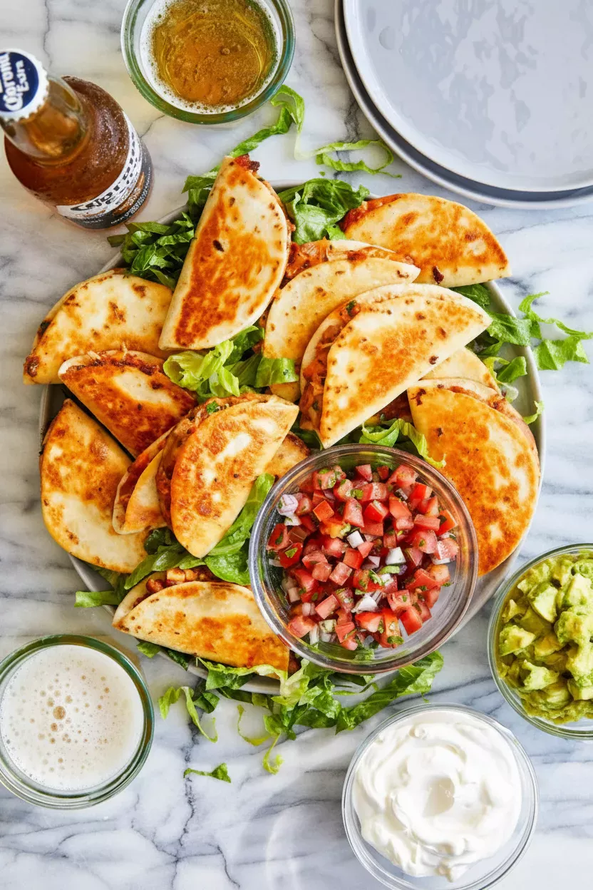 Mini Chicken Quesadillas