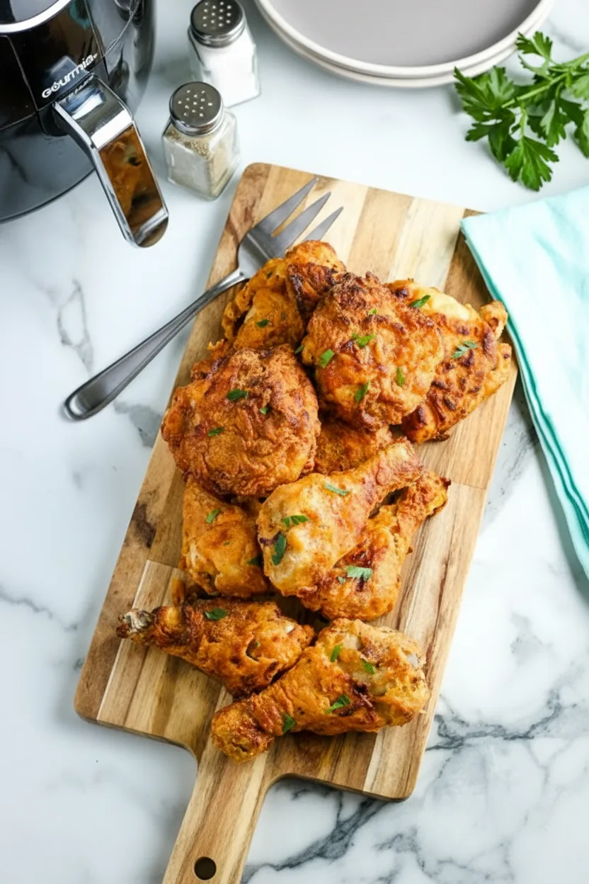 The Best Air Fryer Fried Chicken