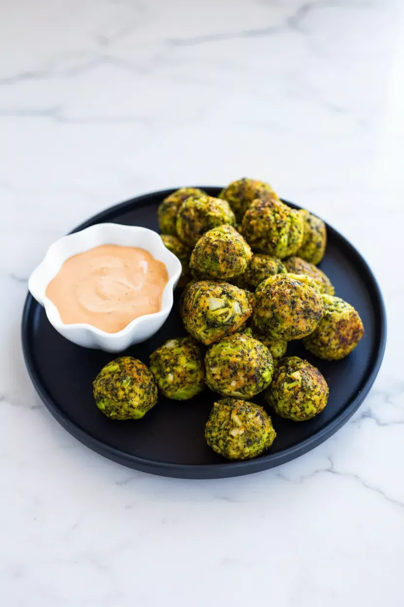Baked Broccoli Cheese Balls