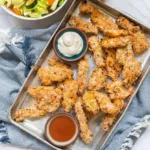 Buffalo Ranch Baked Chicken Strips
