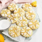 Cracked Top Lemon Sugar Cookies