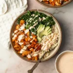 Healthy Chicken & Sweet Potato Rice Bowl