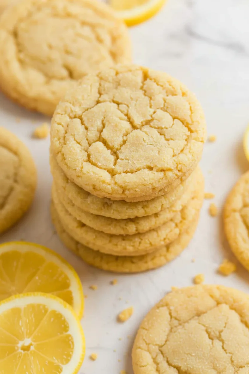 Lemon Sugar Cookies for Parties