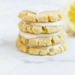 Lemon Sugar Cookies with Glaze
