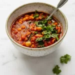 Light Slow Cooker Mediterranean Chickpea Stew