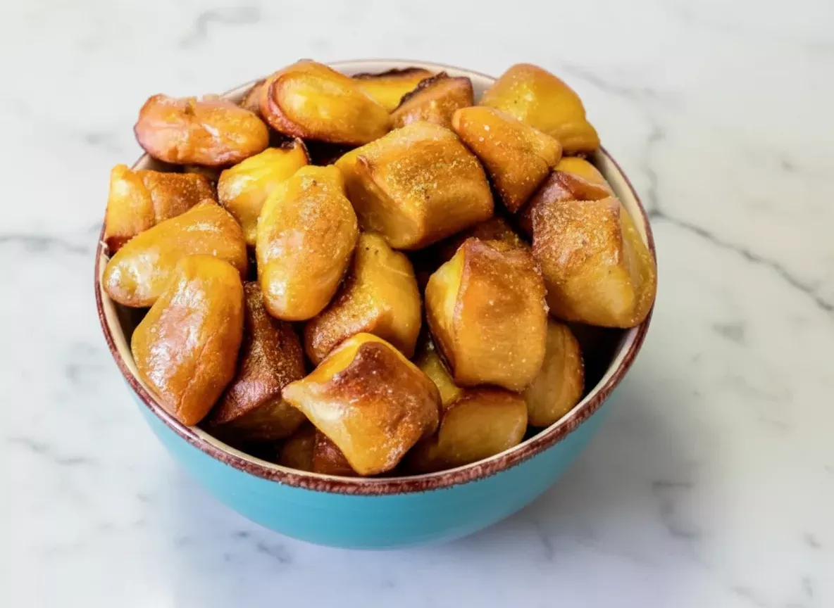 Perfect bite-sized soft pretzels