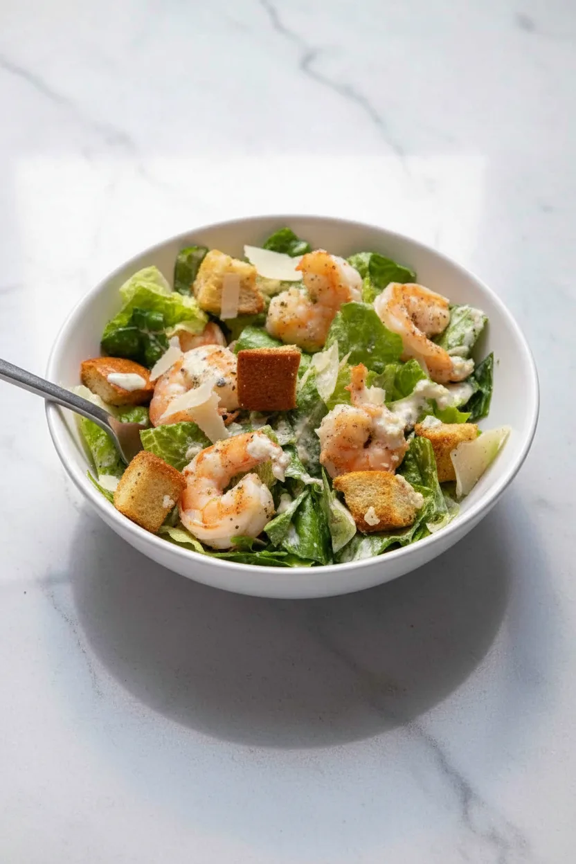 Shrimp Caesar Salad