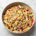 Thai Chicken Salad with Peanut Dressing