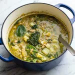 Vegetarian Spring Pistou Soup