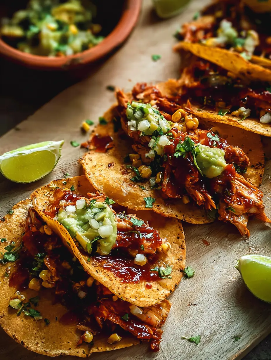 BBQ Chicken Taco Fusion