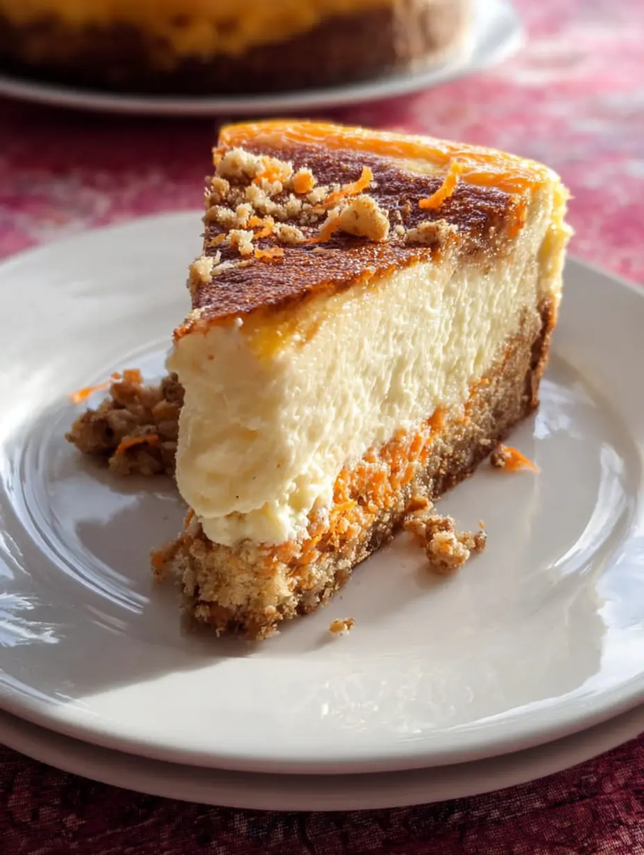 Carrot Cake Cheesecake Dessert