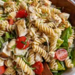 Chicken Caesar Rotini Pasta Salad