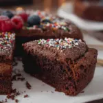 Chocolate Brownie Celebration Cake