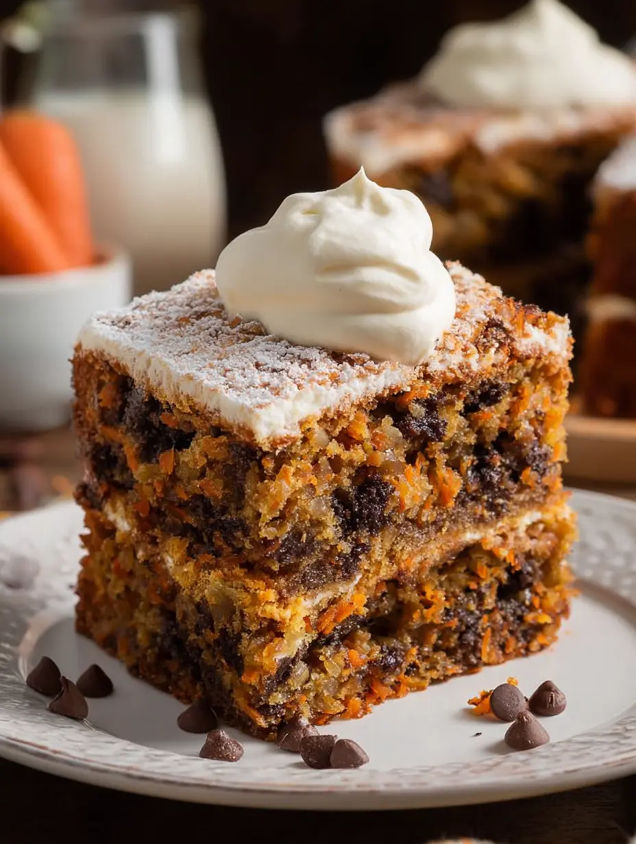 Chocolate Chip Carrot Cake