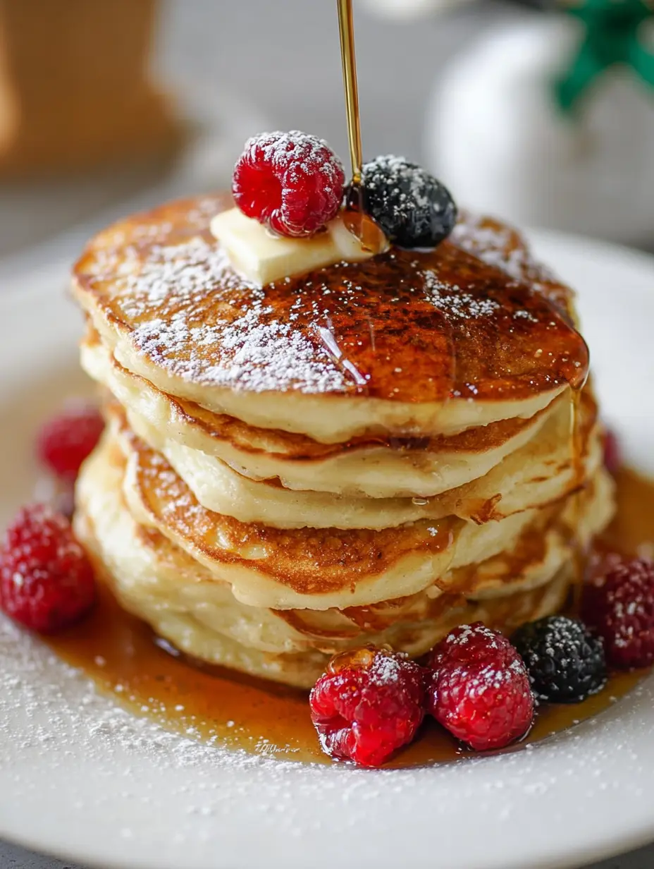 Classic Homemade Pancakes