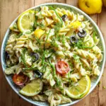 Creamy Lemon Pasta Salad