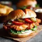 crispy chicken breast sandwich