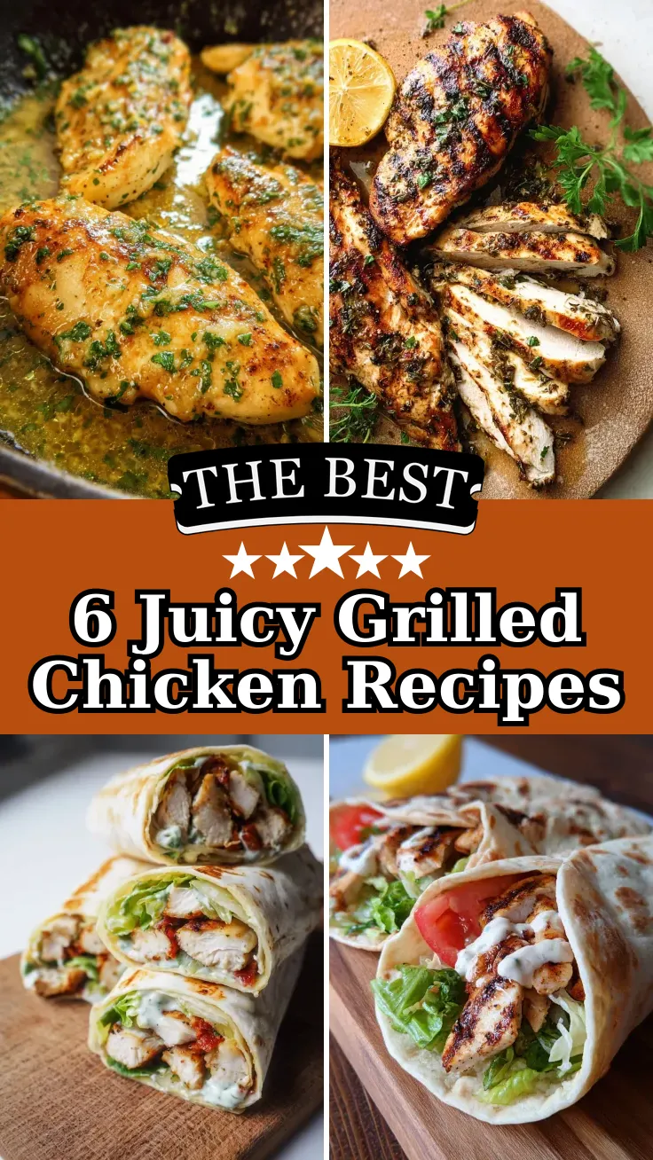 6 Easy Grilled Chicken Breast Recipes for Summer