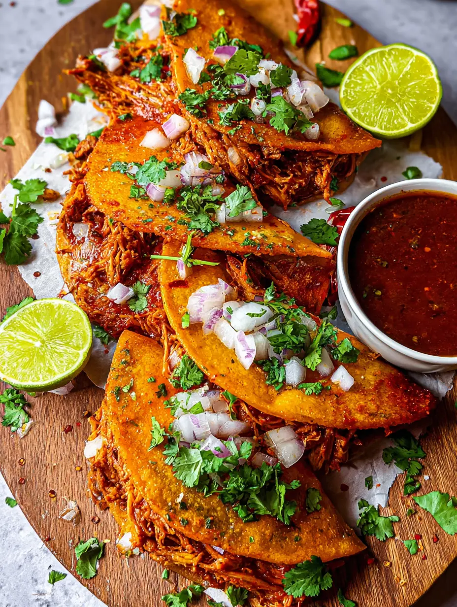 Flavor Packed Chicken Birria Tacos