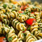 Fresh Basil Pesto Pasta Salad