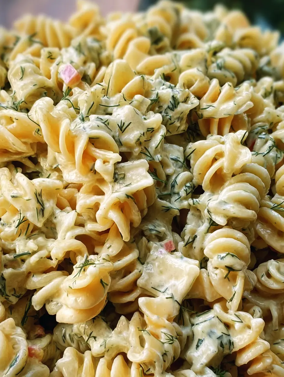 Fresh Dill Pasta Salad
