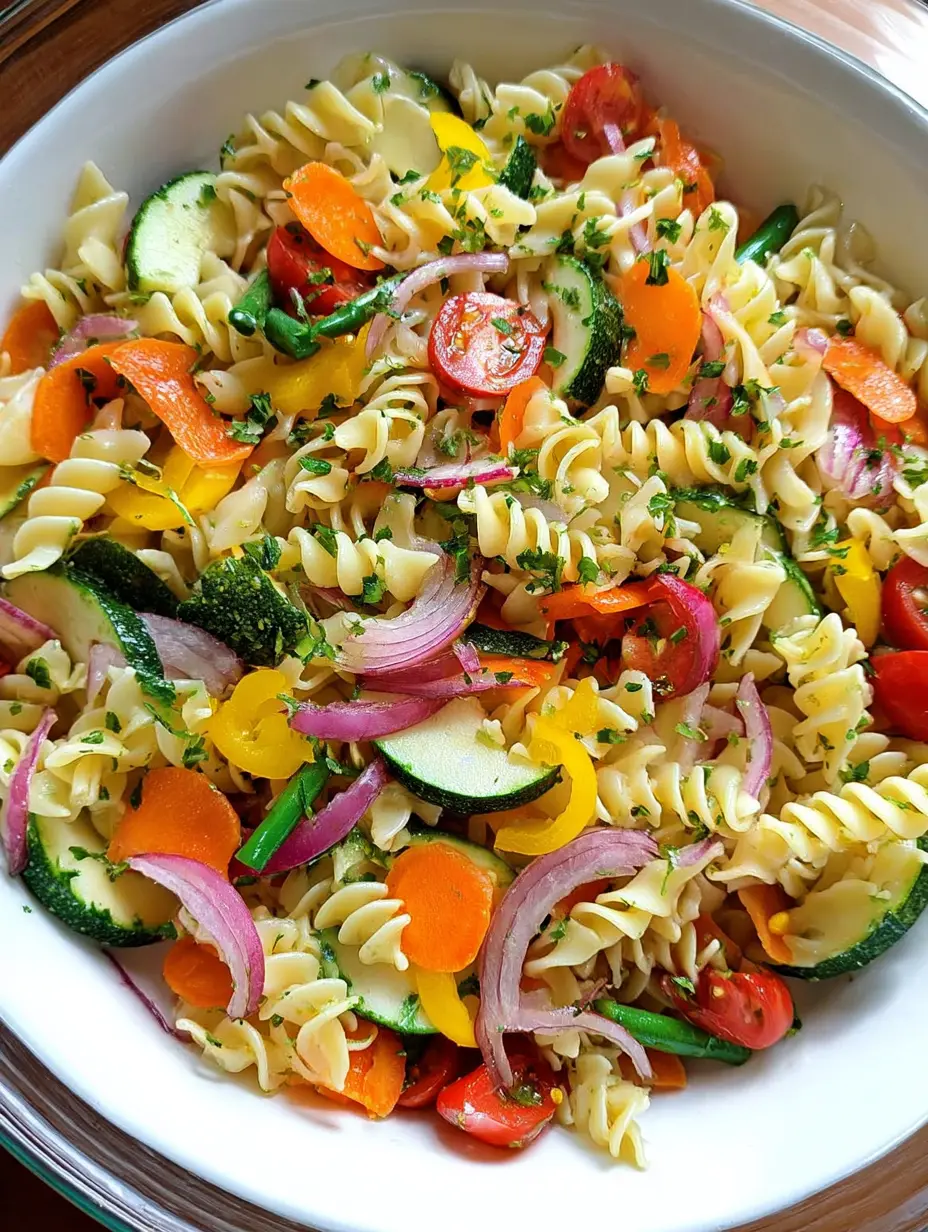 Garden Vegetable Pasta Salad
